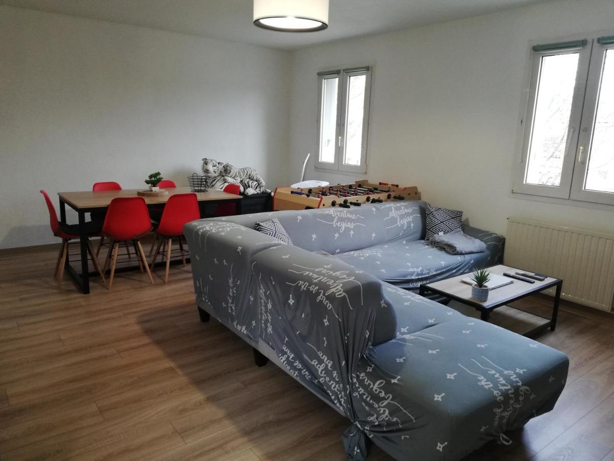 Апартаменты Grand T3 Avec Clim, Parking Et Terrasse Privative - Ажен Экстерьер фото